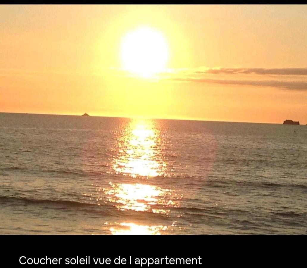 Nid De Corsaire, Vue Mer & Acces Plage Saint-Malo Bagian luar foto